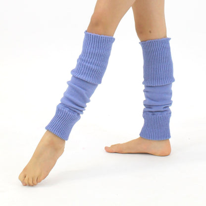 15" ACRYLIC ANKLEWARMERS Knitwear Dancers World ISTD Sky Blue 