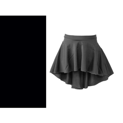 SALE - ALICE - NYLON LYCRA SHORTER TAPERED SKIRT