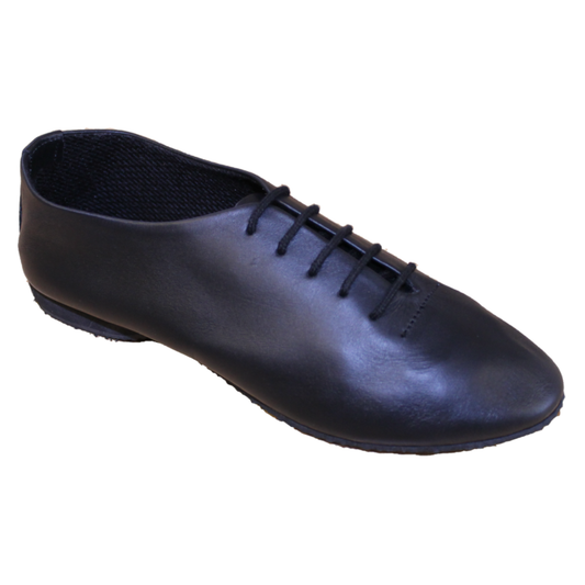 BLACK FULL RUBBER SOLE JAZZ SHOES - Click Dancewear