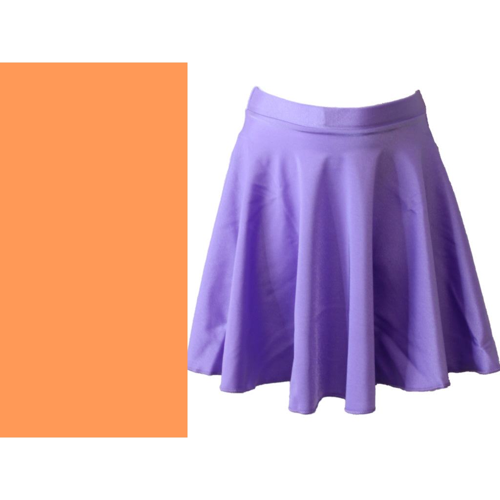 SALE - ECSM - NYLON LYCRA MEDIUM LENGTH CIRCULAR SKIRT