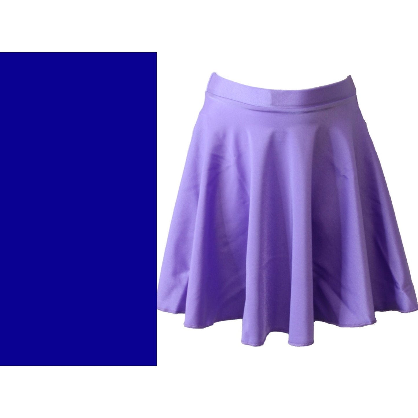 SALE - ECSM - NYLON LYCRA MEDIUM LENGTH CIRCULAR SKIRT