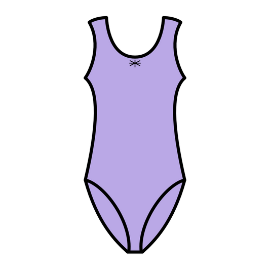 ISLA - MATT LYCRA SLEEVELESS PINCH FRONT LEOTARD