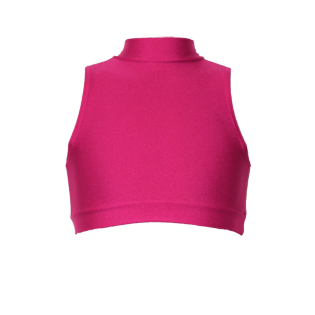 ROSIE - SLEEVELESS POLO CROP TOP - Click Dancewear - 4