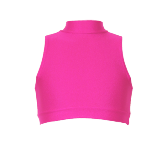 ROSIE - SLEEVELESS POLO CROP TOP - Click Dancewear - 7