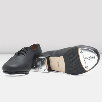 SALE - S0301 - BLOCH BLACK LEATHER JAZZ TAP SHOES