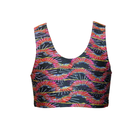 FIRECRACKER SUZI CROP TOP - Click Dancewear