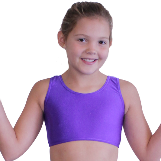 SUZI - SLEEVELESS CROP TOP - Click Dancewear