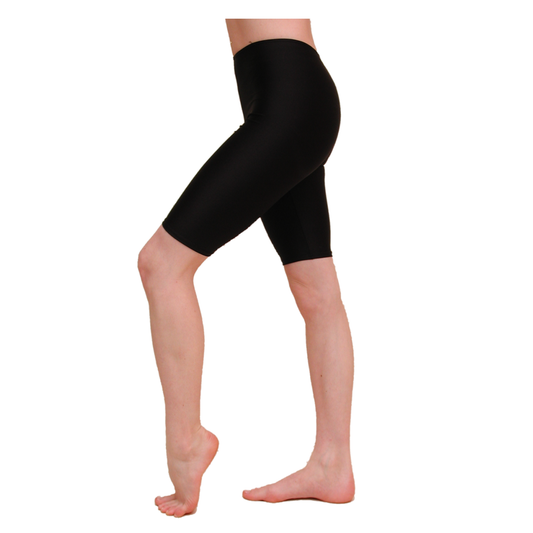 SALE - CTERRIE - COTTON LYCRA CYCLE SHORTS - BLACK - SIZE 3 (8-10)