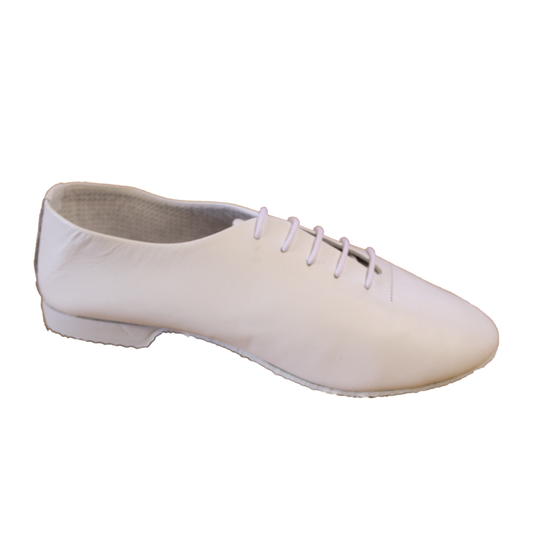 SALE - WJ/RS - WHITE FULL RUBBER SOLE JAZZ SHOES