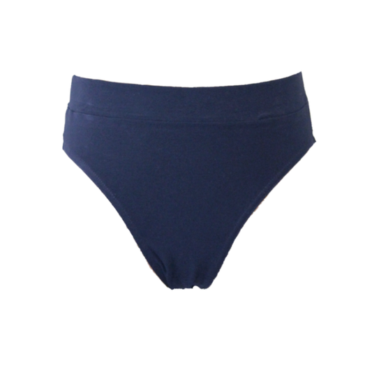 SALE - CZOE - COTTON LYCRA DANCE PANTS / BRIEFS - NAVY