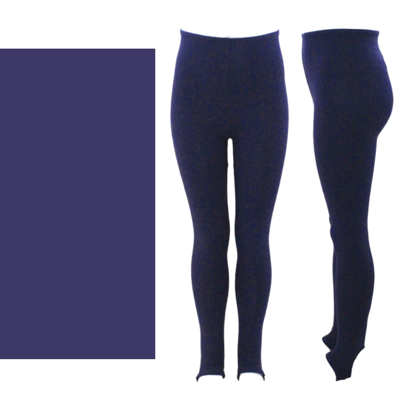 CEST - NAVY COTTON STIRRUP TIGHTS / LEGGINGS Women's Dancewear Dancers World 