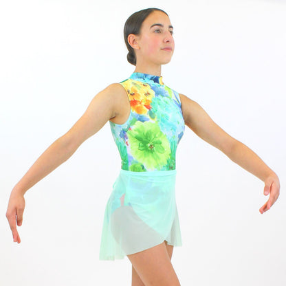 FERN - POLO NECK LEOTARD Dancewear Click Dancewear 