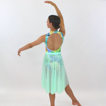 FERN - POLO NECK LEOTARD Dancewear Click Dancewear 