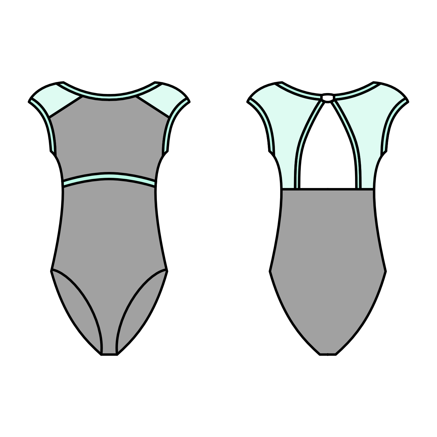 SALE - MARINA - MERYL LEOTARD