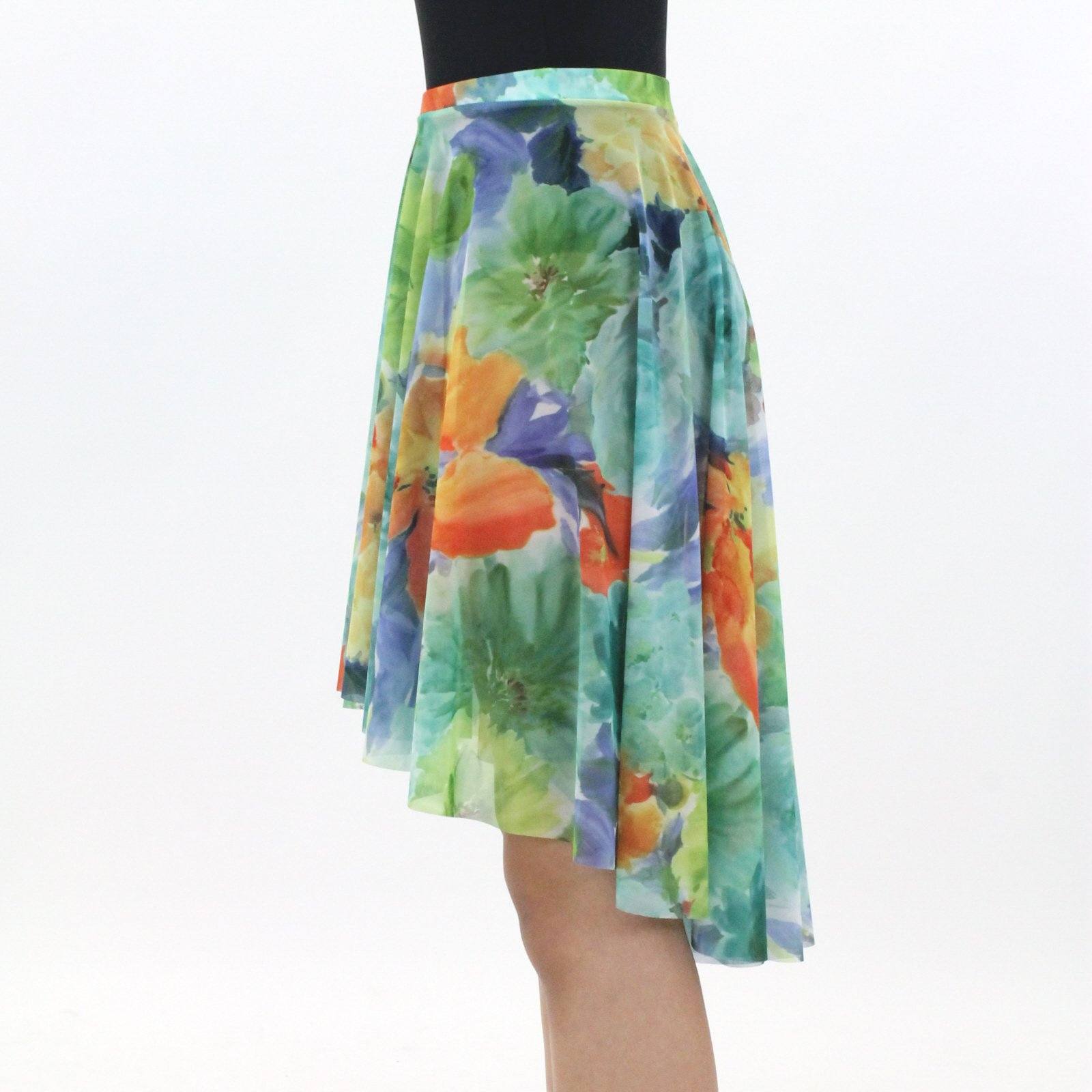 PERIDOT - LONGER TAPERED SKIRT Dancewear Click Dancewear 