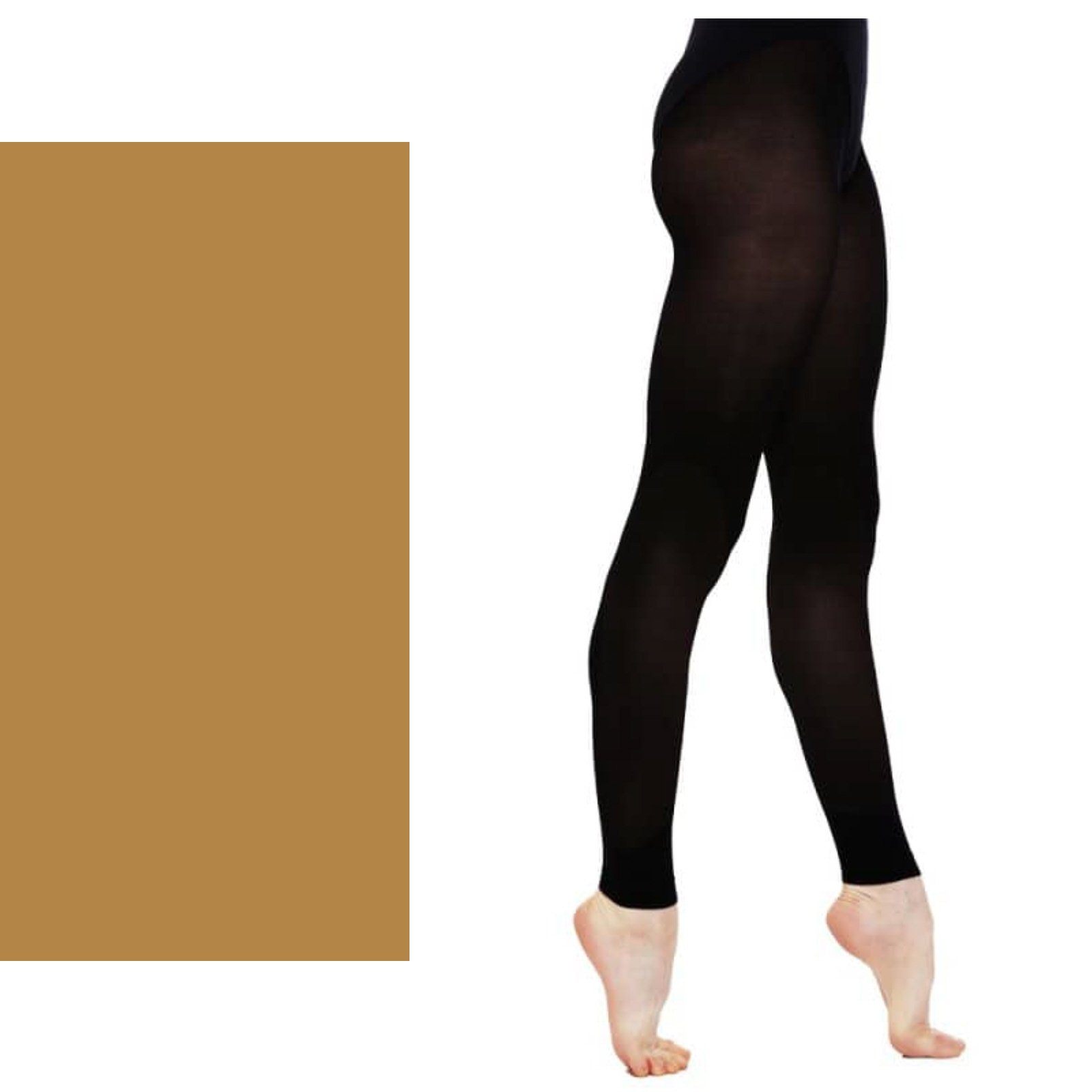 60 denier tan tights sale