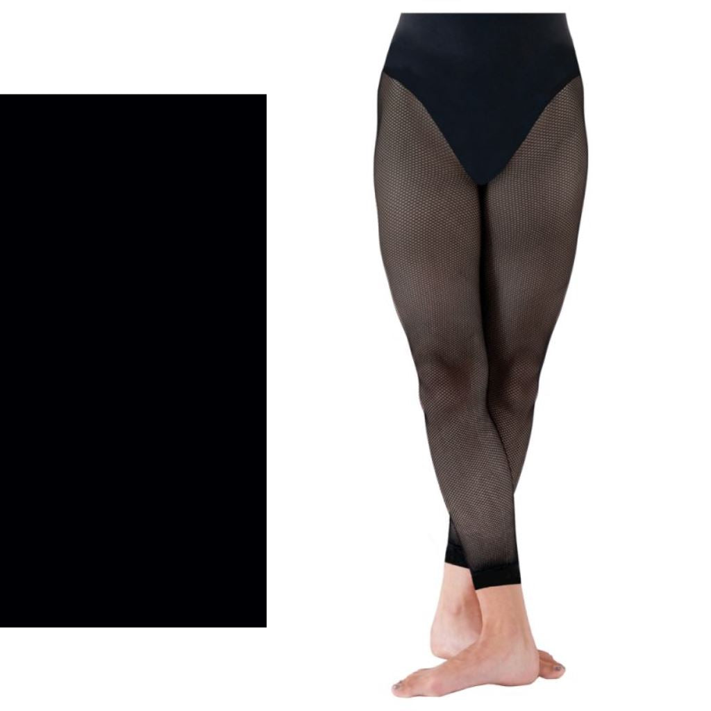 Mesh footless tights hotsell