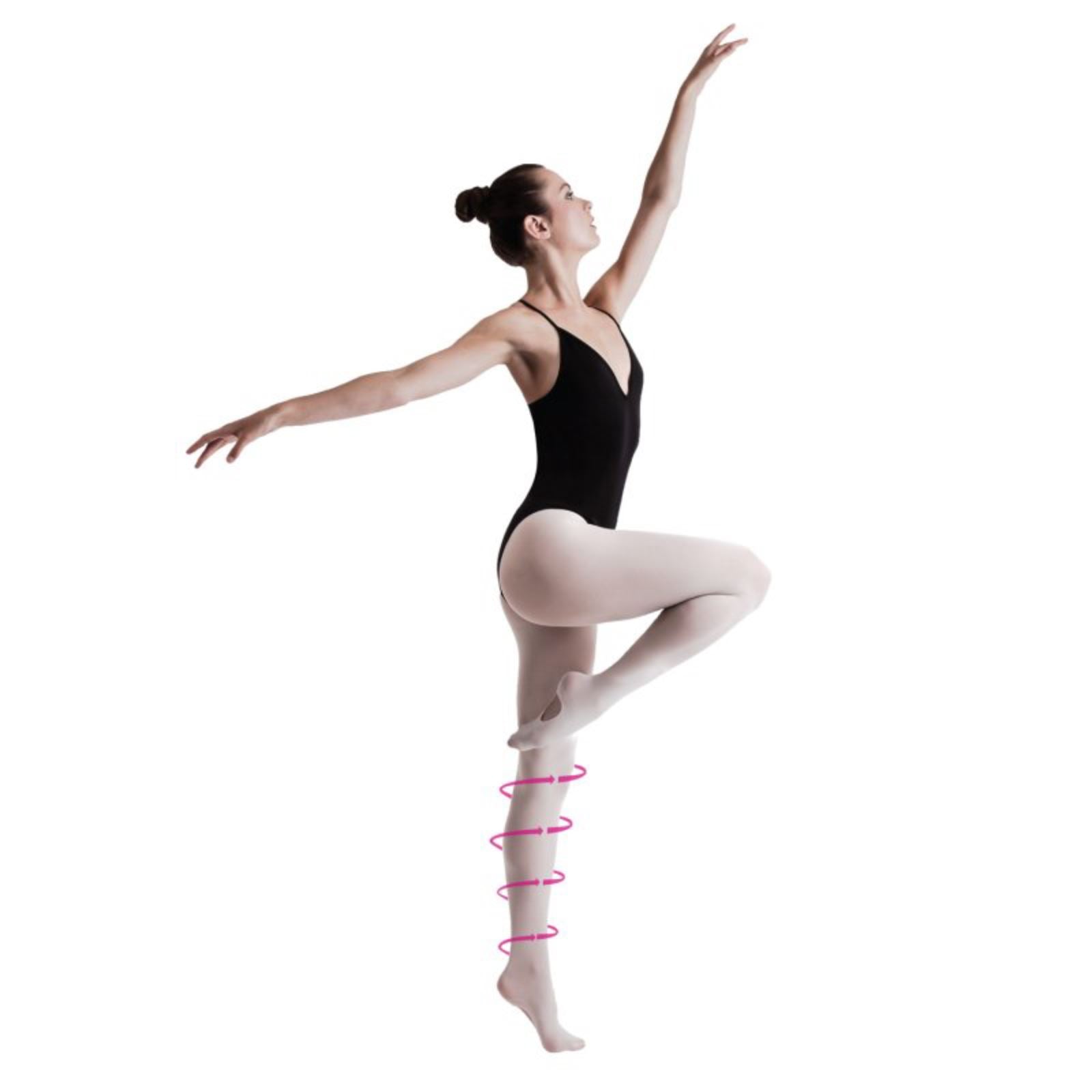 SILKY BRAND SUPPORT 70 DENIER THEATRICAL PINK CONVERTIBLE BALLET DANCE TIGHTS